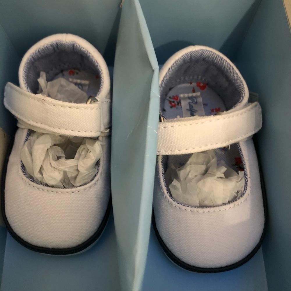 Brand new Ralph Lauren baby shoes size 2
